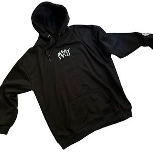 Men’s Black Hoodie - Men’s Hoodie